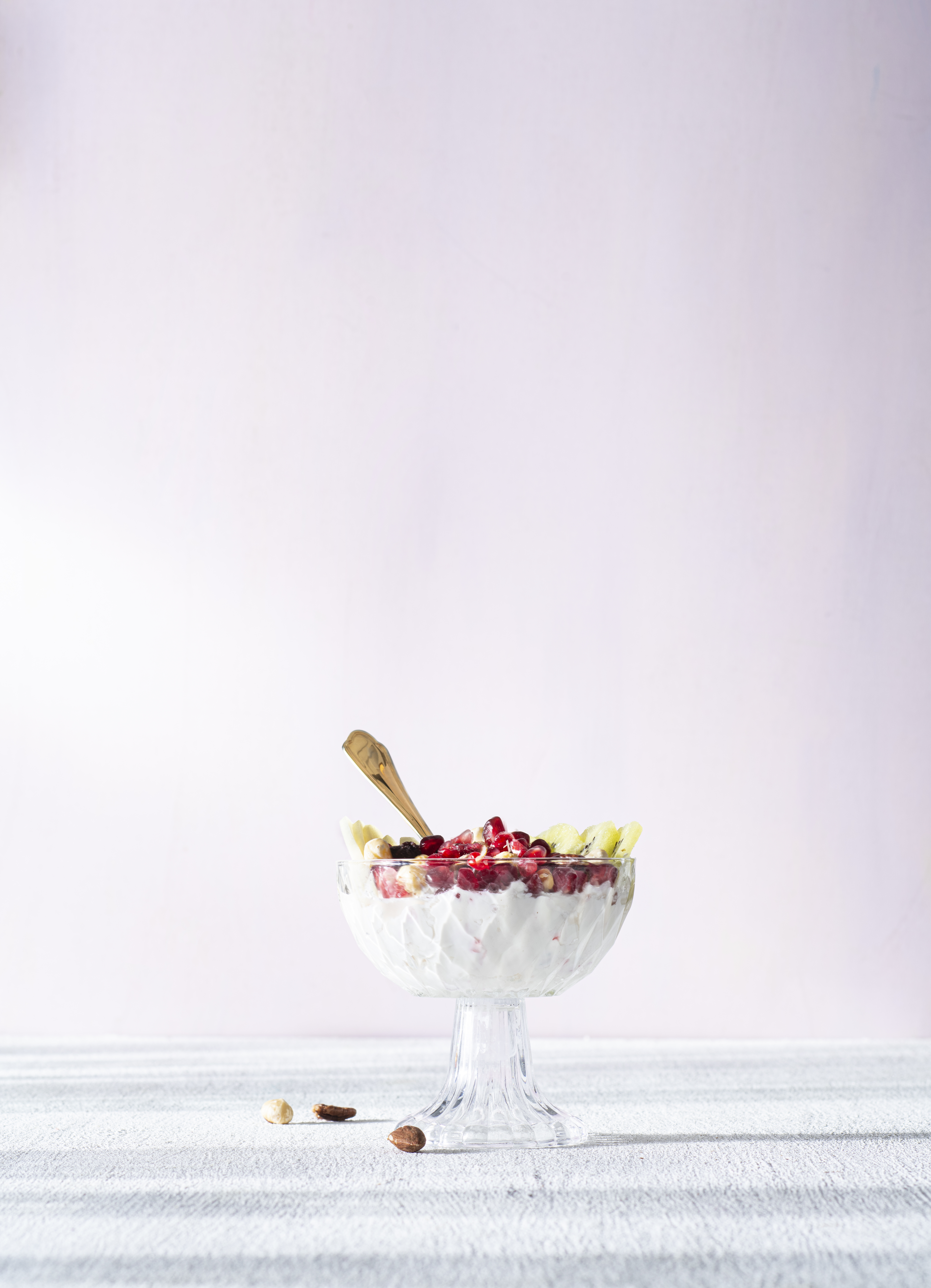 Verse frambozenyoghurt