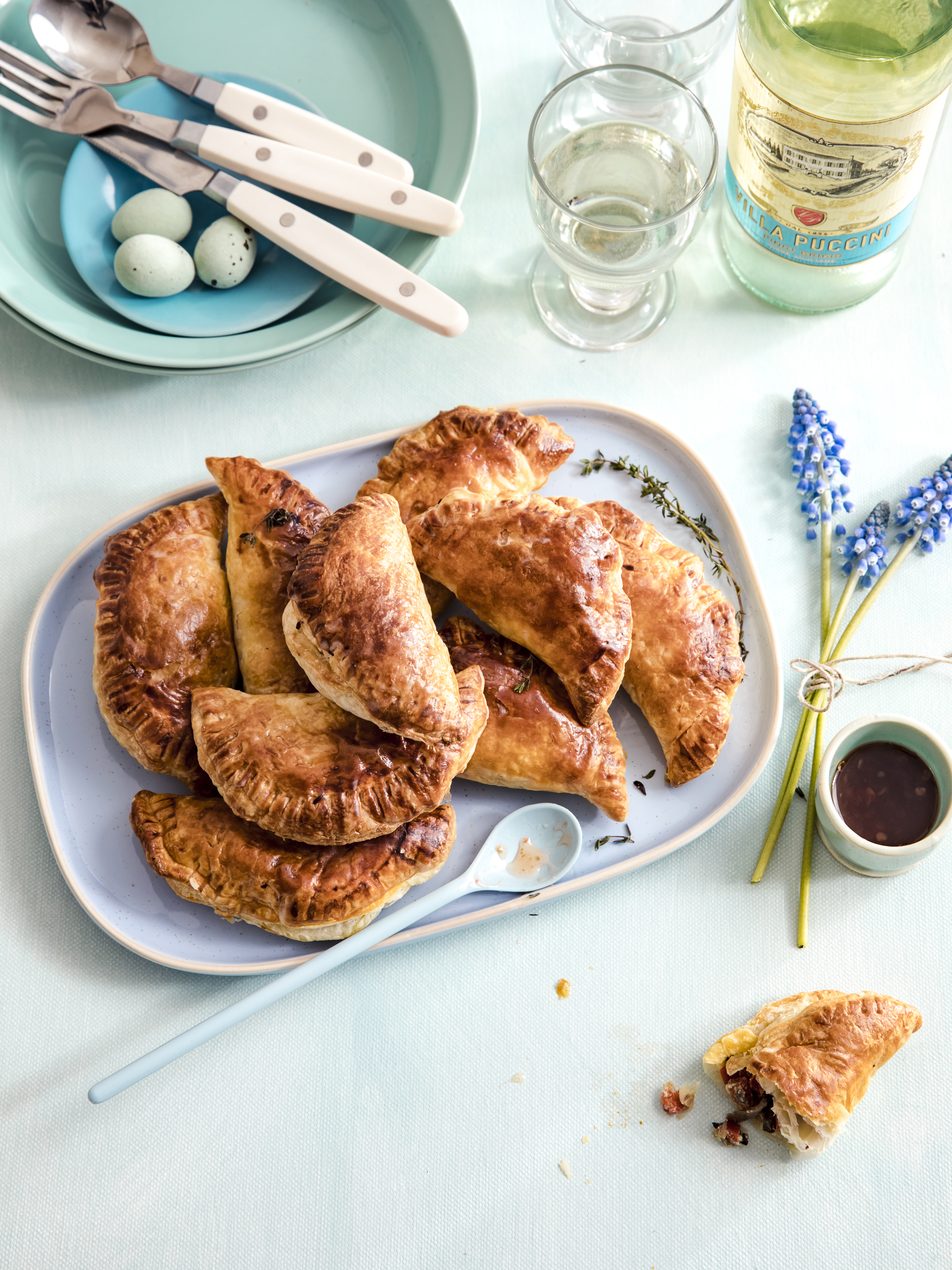 Empanadas met kastanjechampignons
