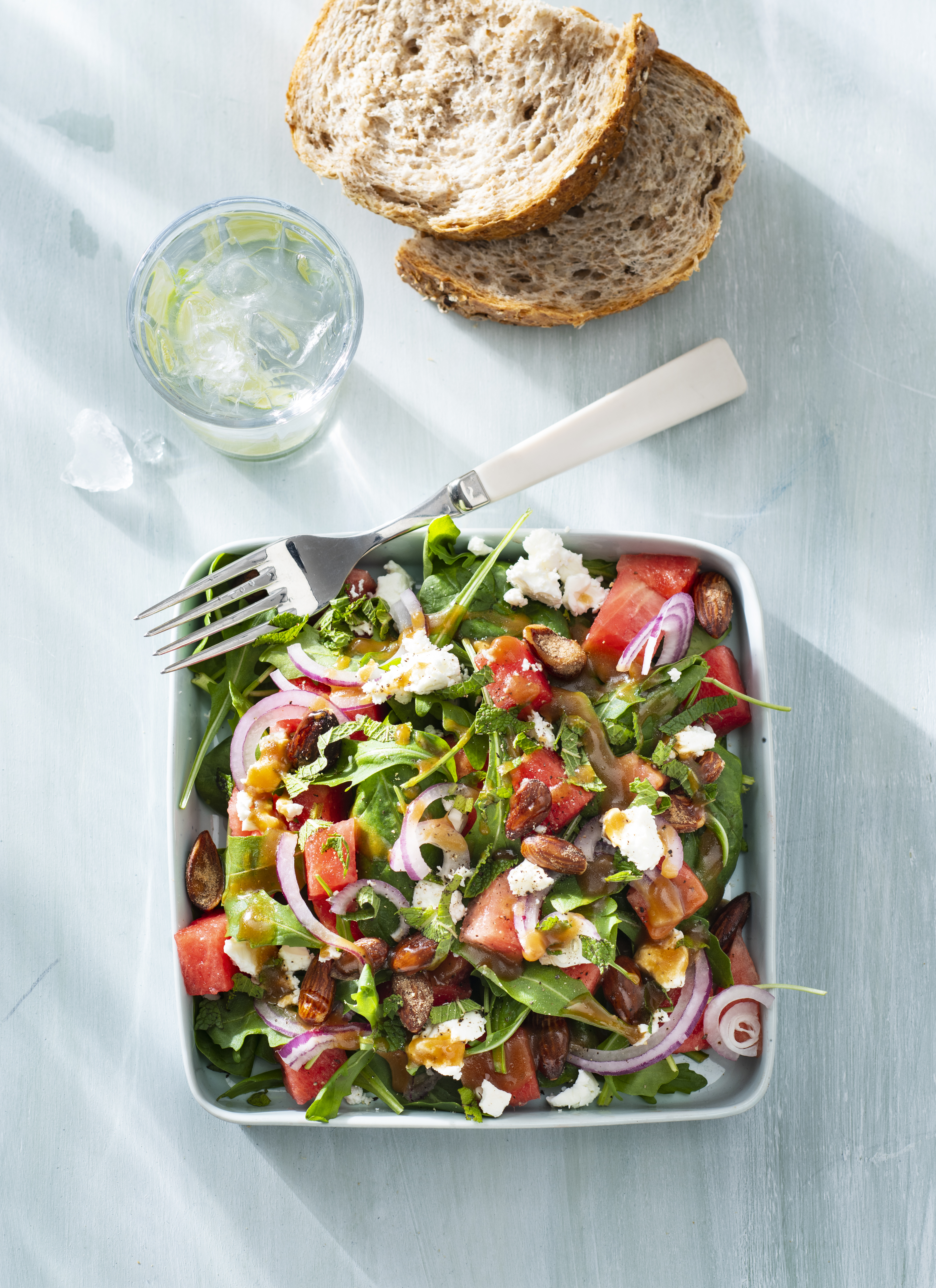 Watermeloensalade