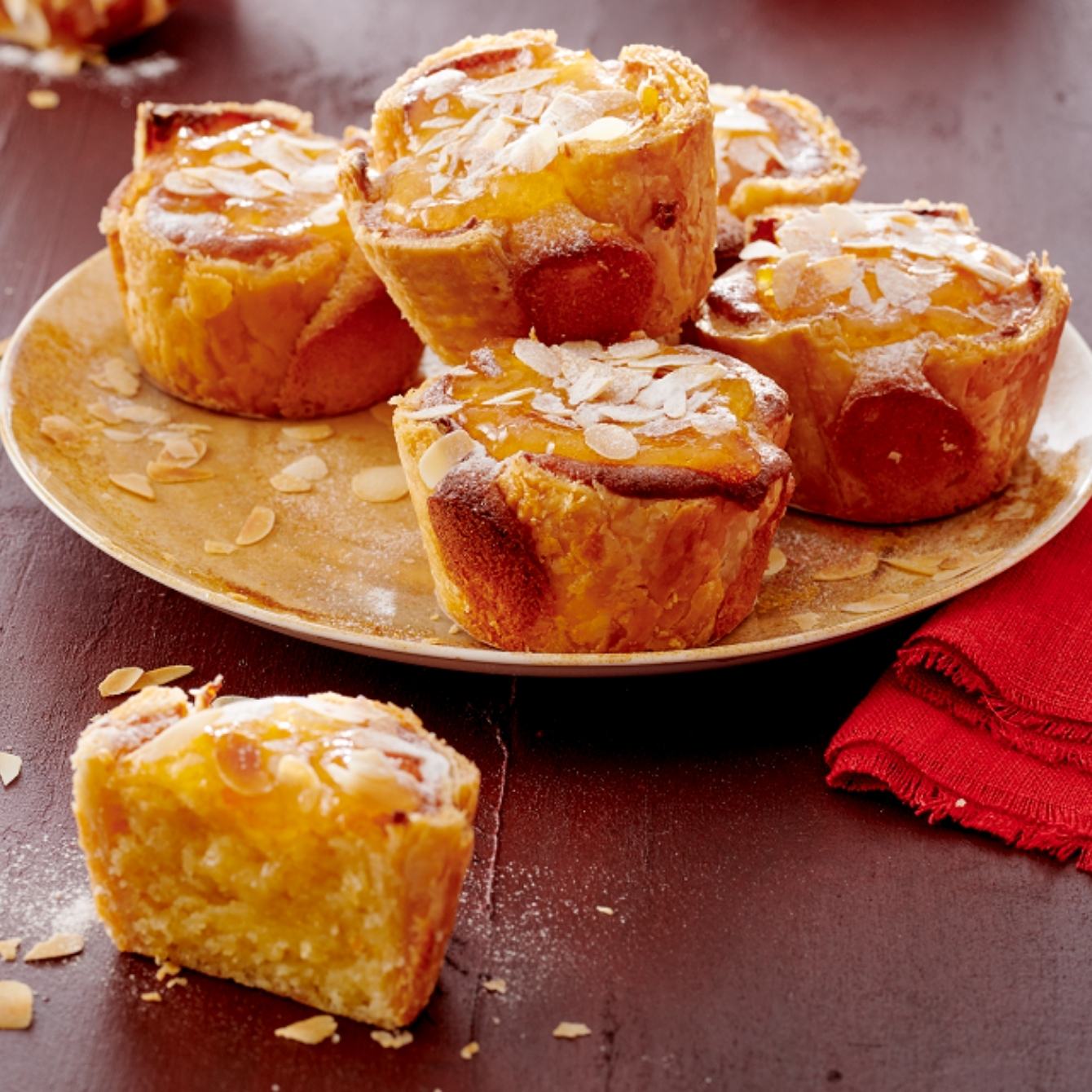 Banketstaaf-cupcakes