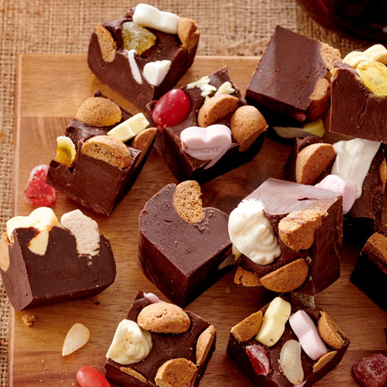 Chocoladeletter-fudge