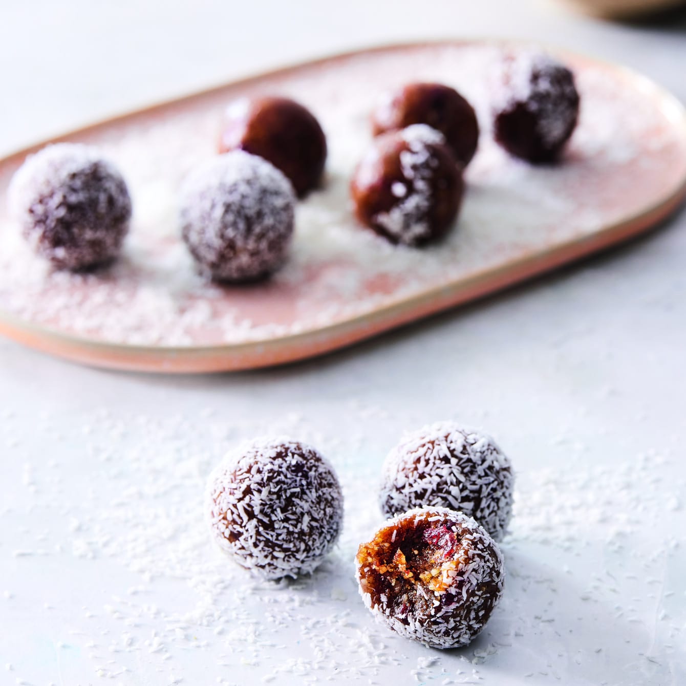 Energieballen met kokos