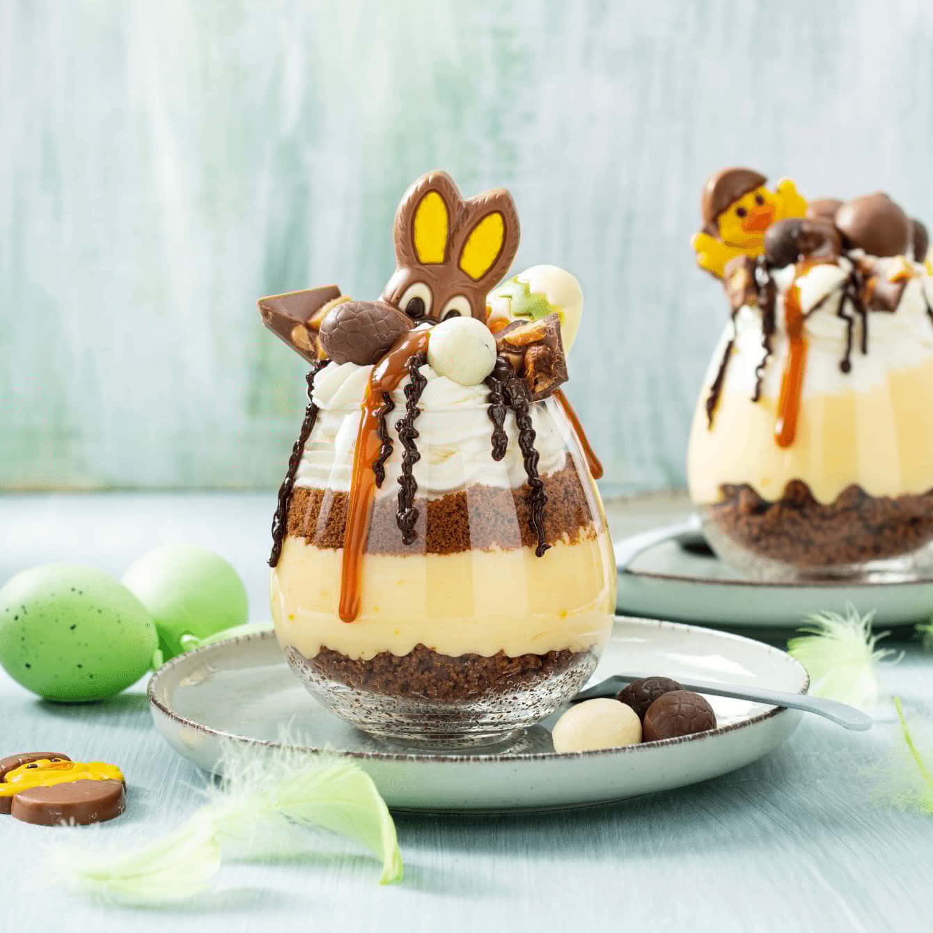 Paasei cheesecake lemon mousse