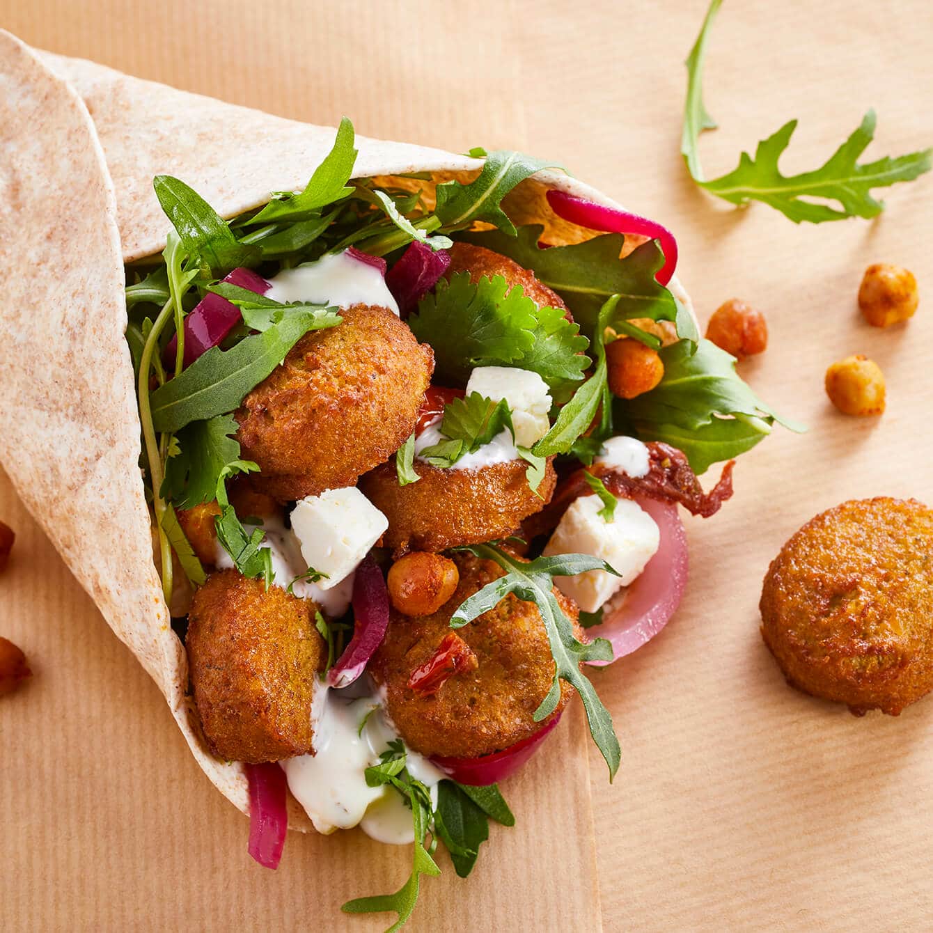 Streetfood falafel