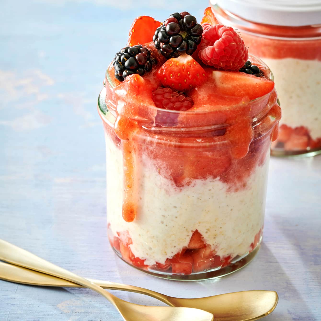 Strawberry sunrise bowl