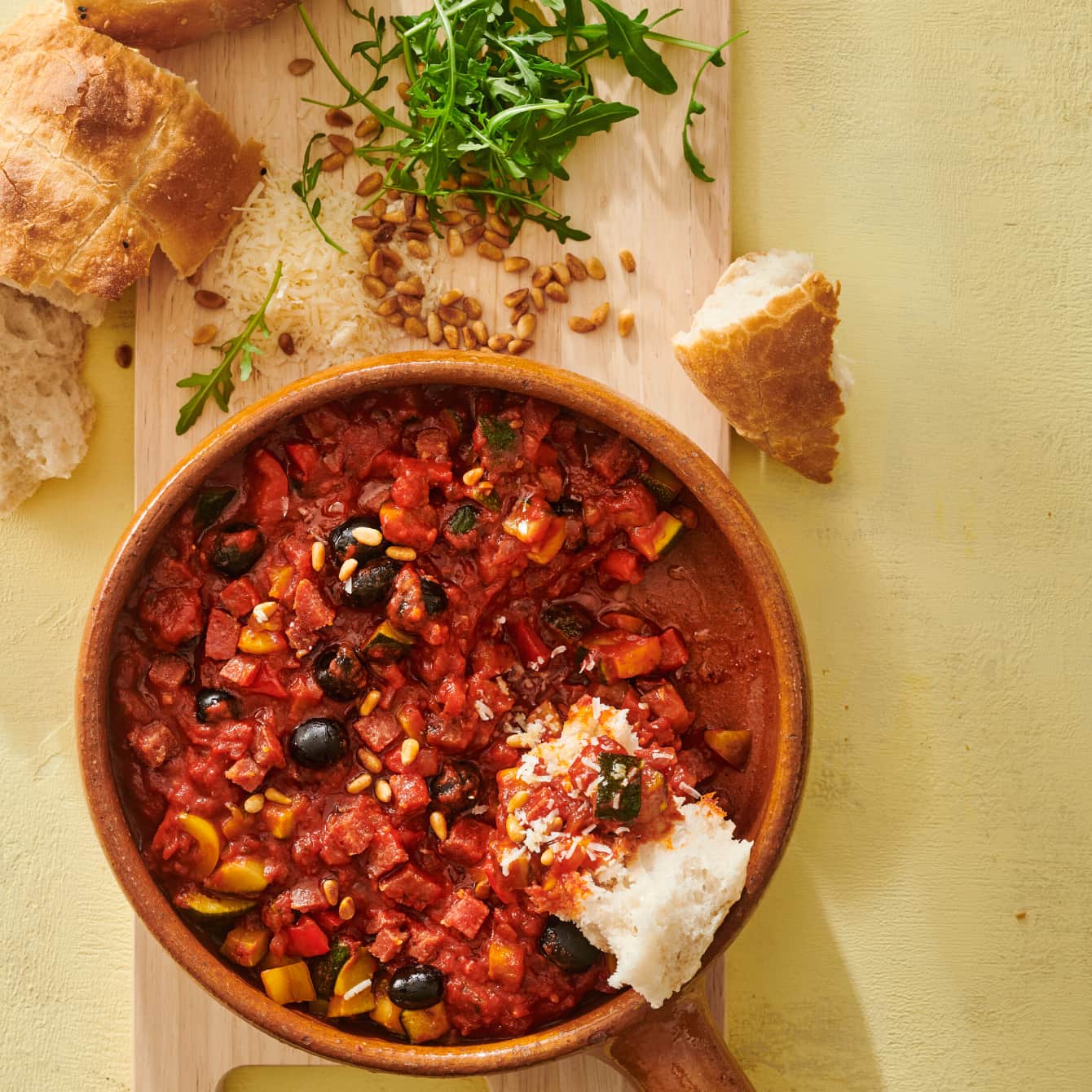 ‘Pizza’ in een pot