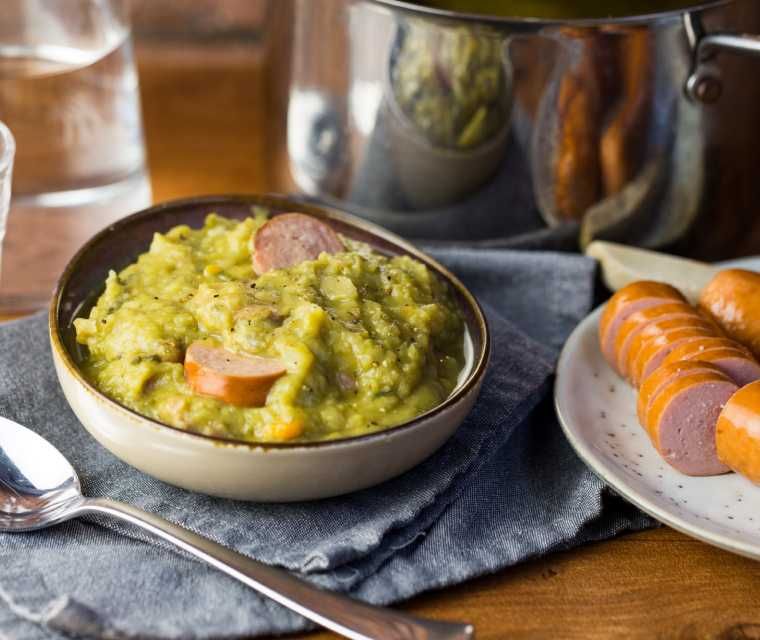 Heerlijke erwtensoep