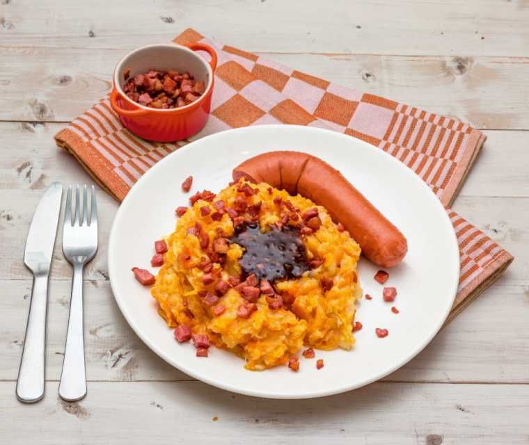 Hutspot met rookworst