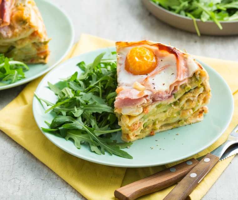 Tortilla taart met kip