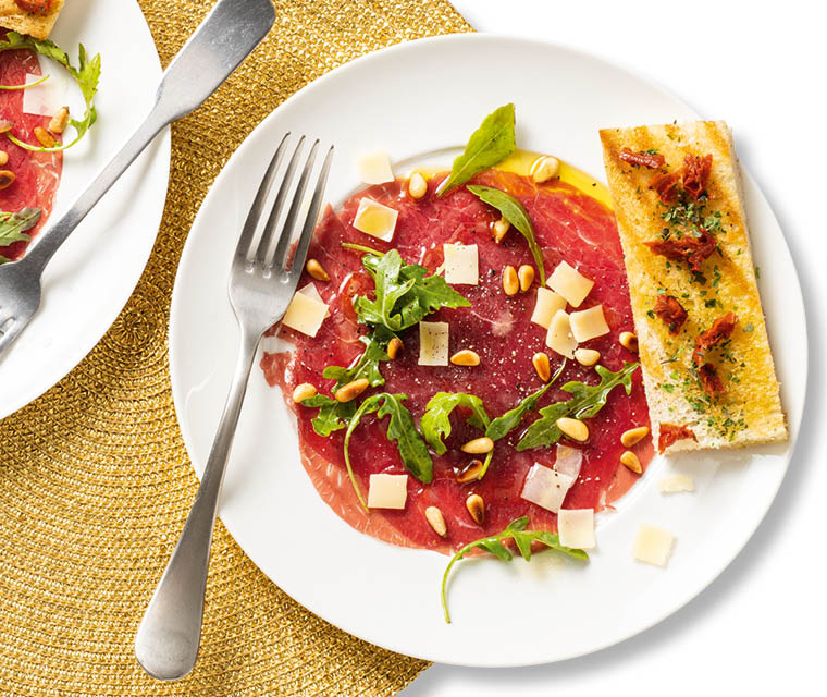rundercarpaccio recept