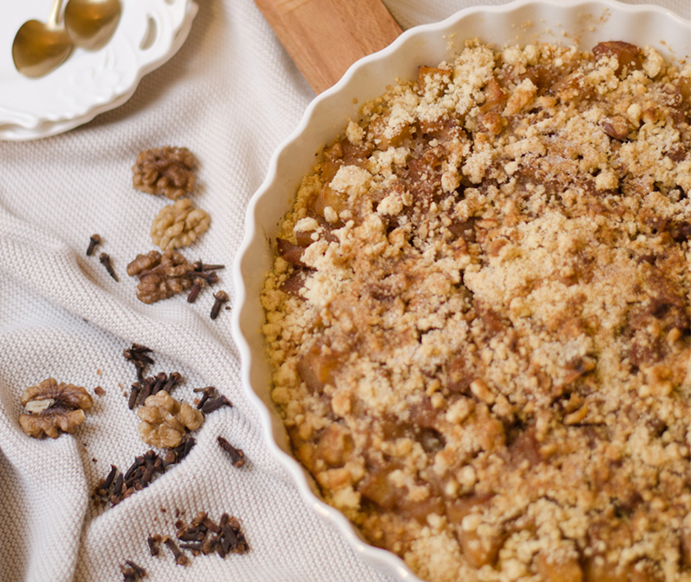 Appel crumble