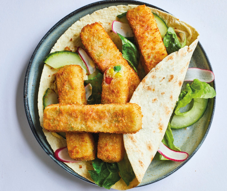 Veggie sticks wraps