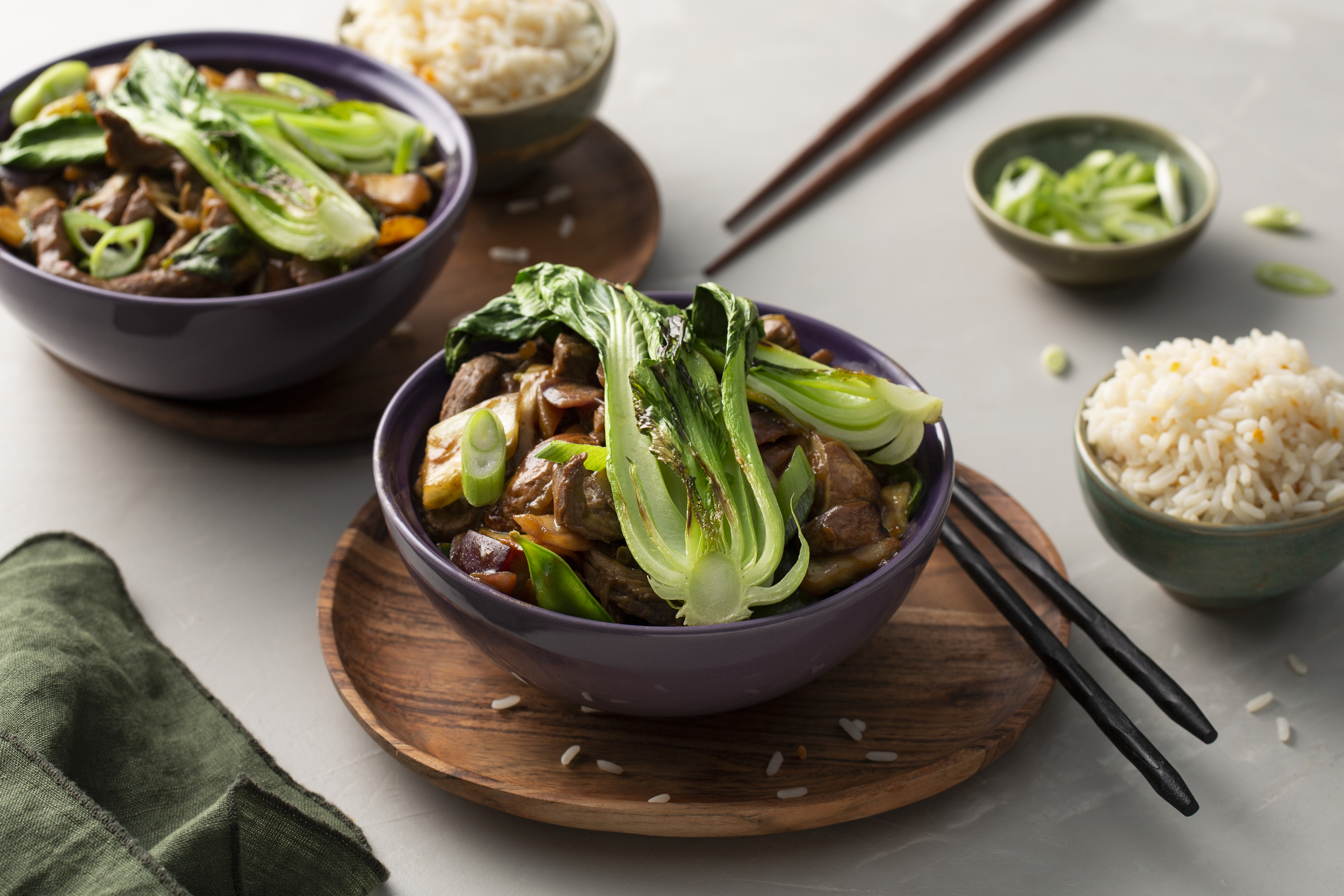 Japanse Teriyaki met knapperige paksoi