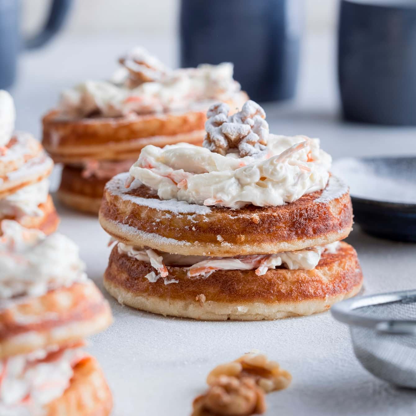 Carrot cake pancakes van Jan