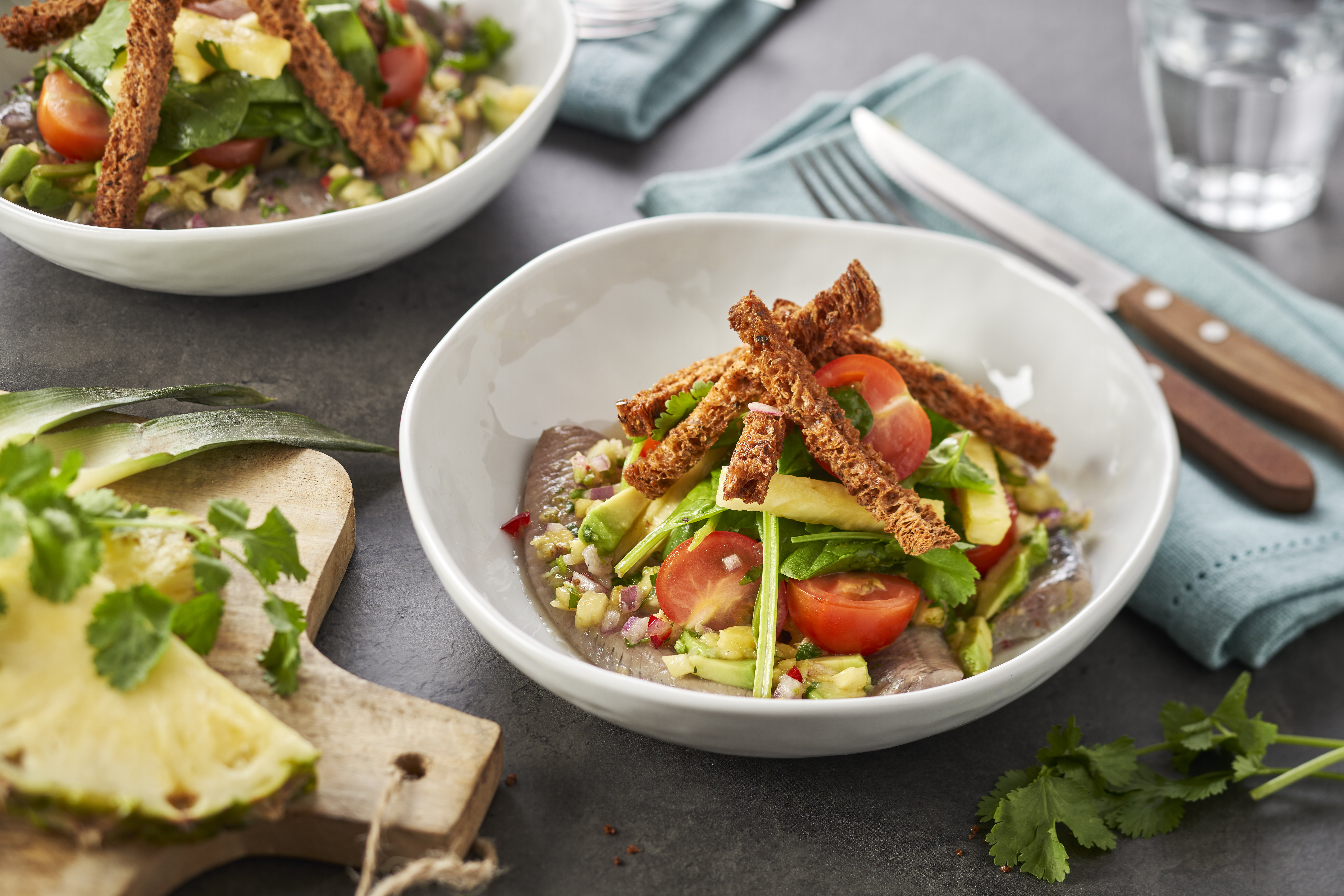 Ceviche van Hollandse Nieuwe