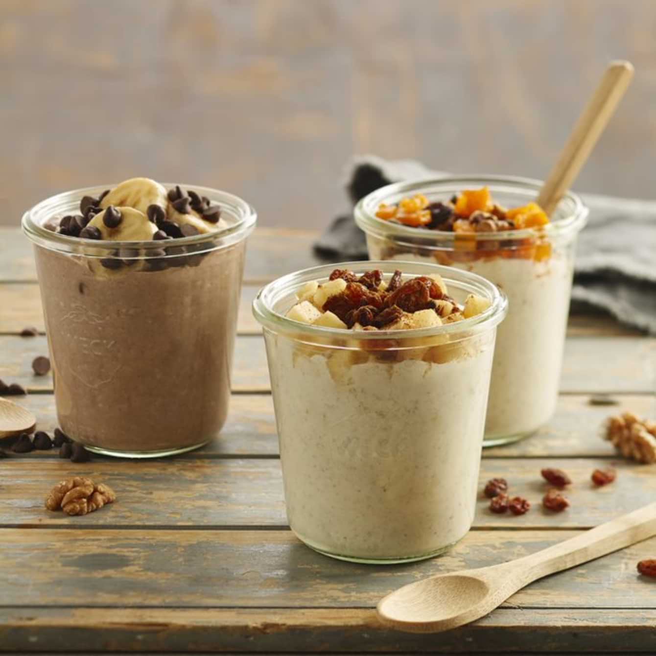 Overnight oats varianten