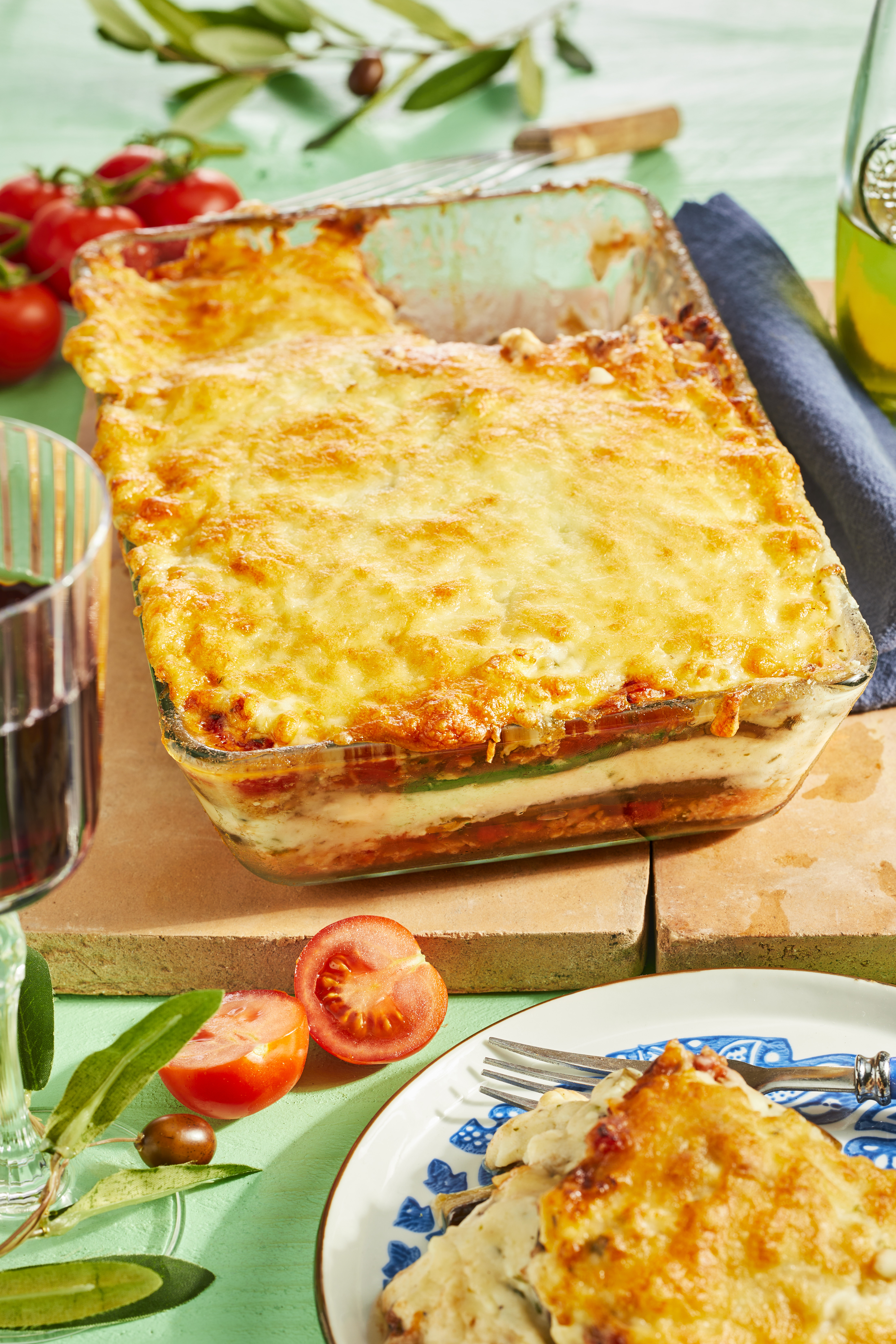 Moussaka lasagne