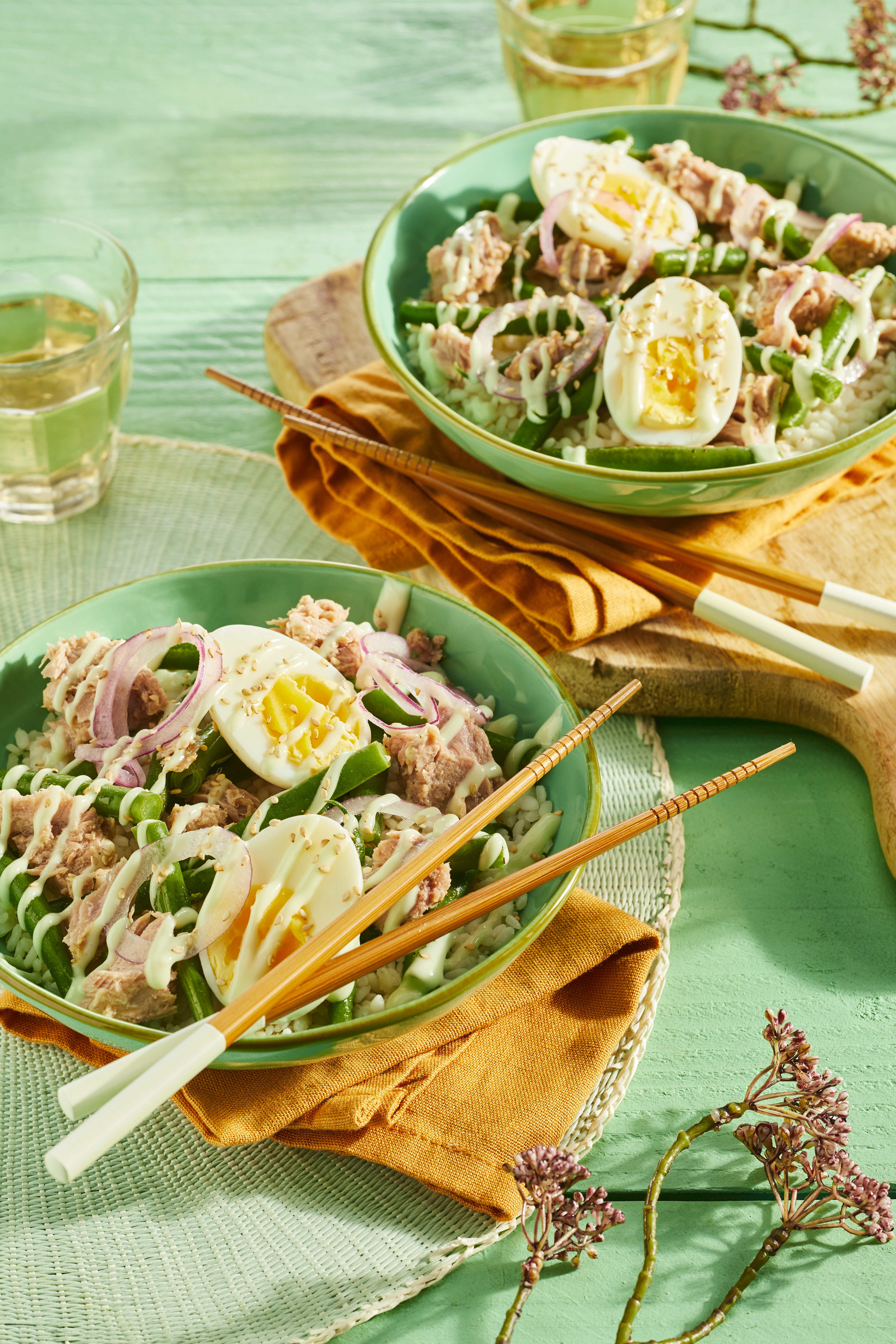 Japanse Niçoise salade