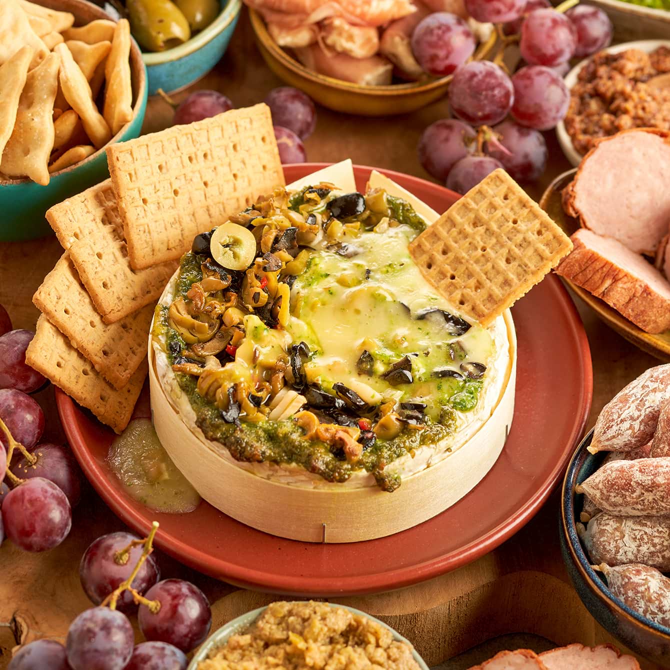 Camembert uit de oven