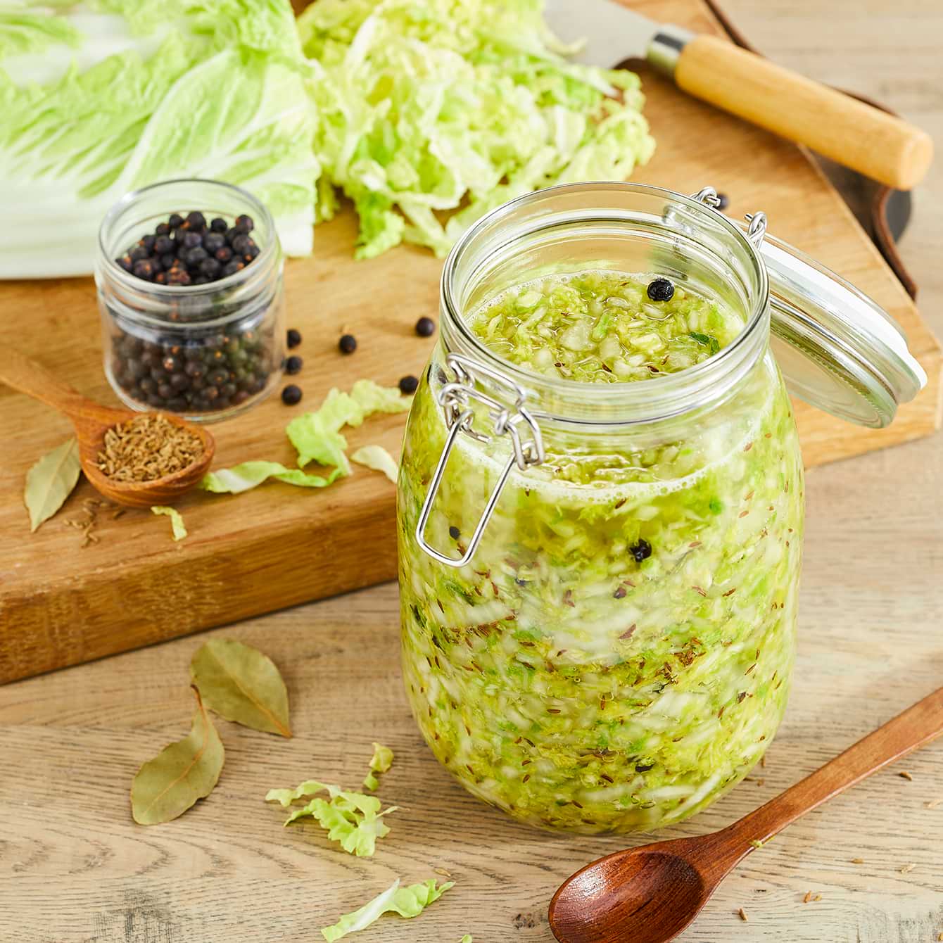 Zuurkool van Chinese kool