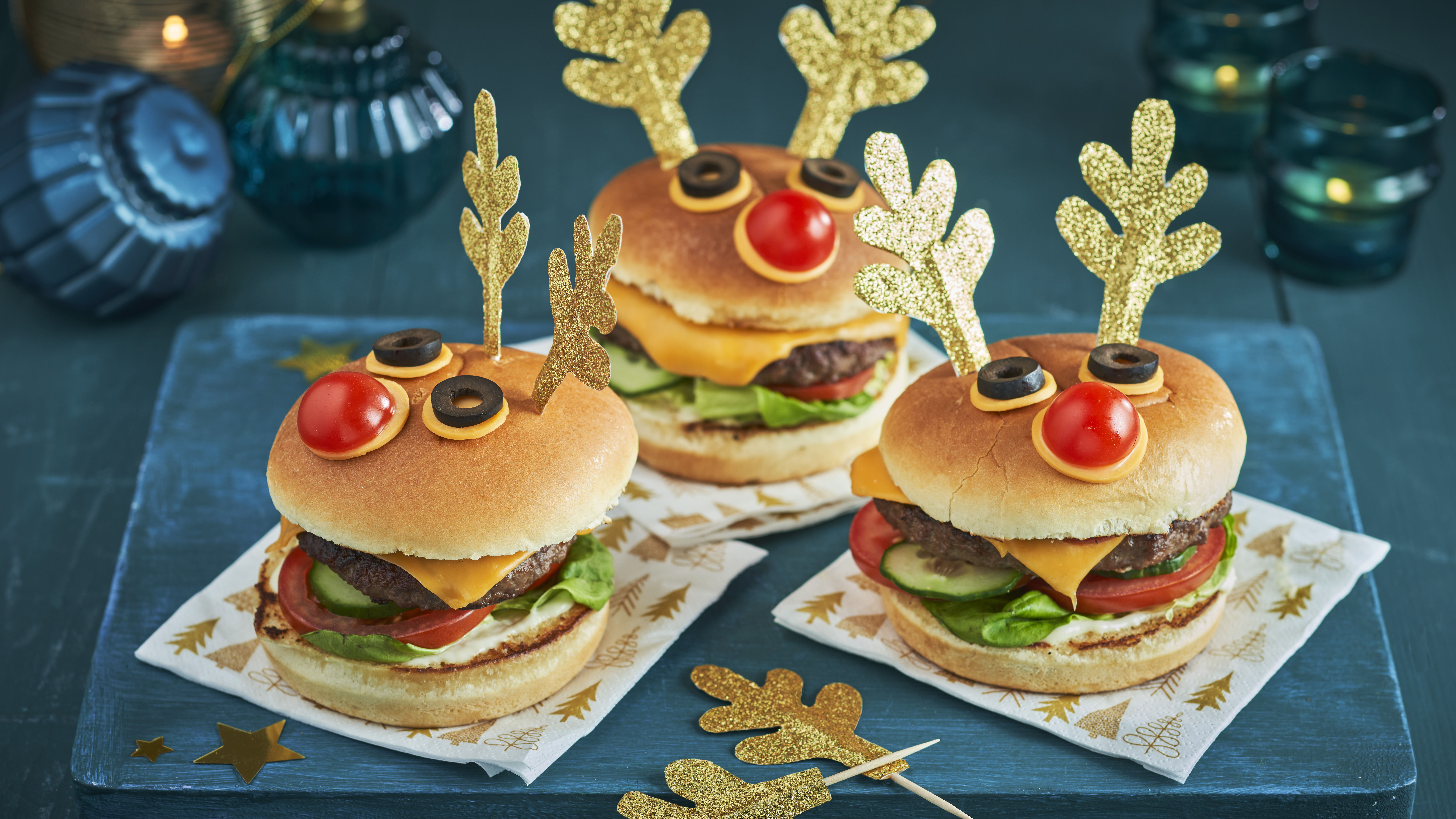 Kerstburger voor de kids
