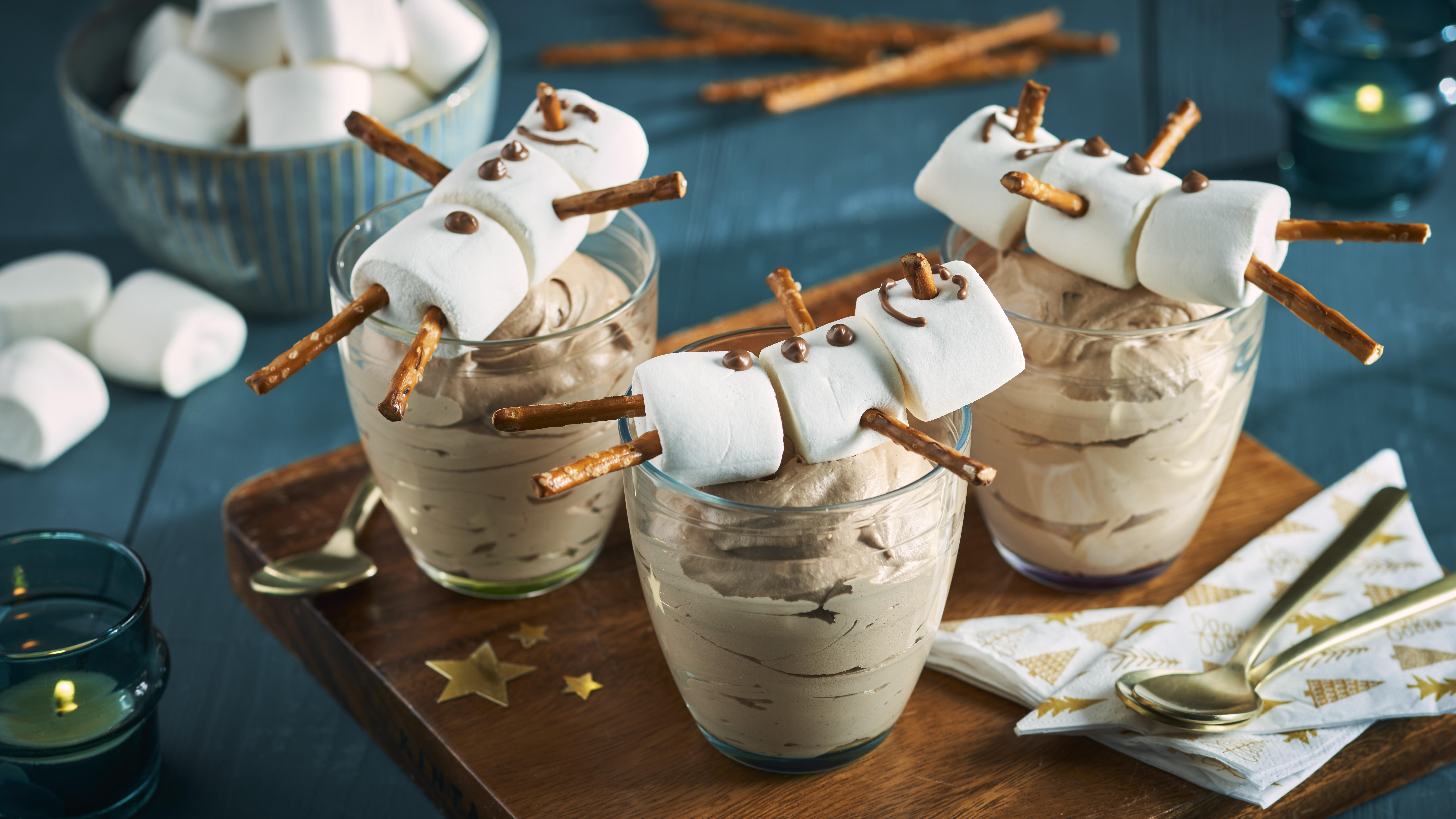 Olaf in een hemels modderbad