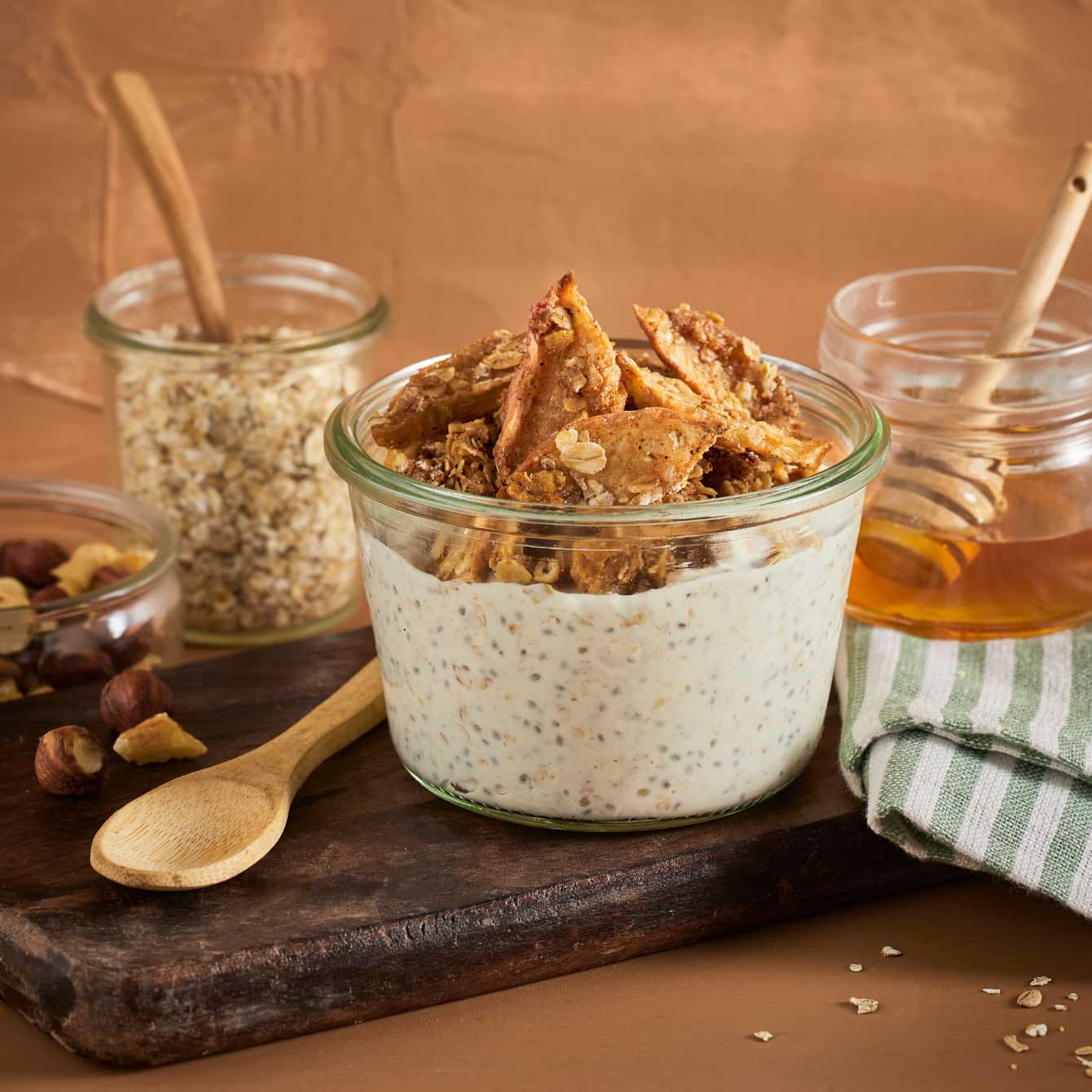 Overnight oats - Appel crumble