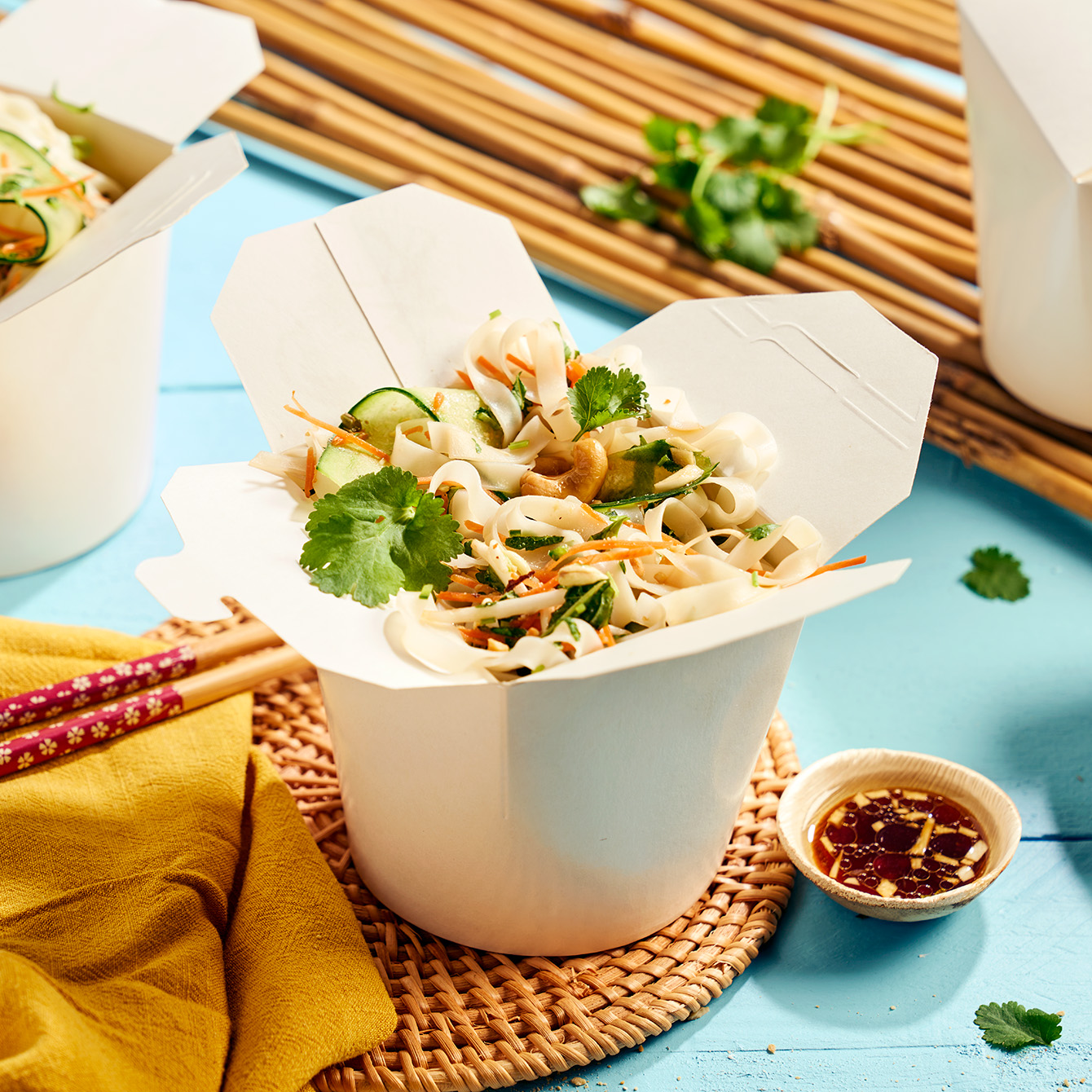 Vietnamese koude noedelsalade