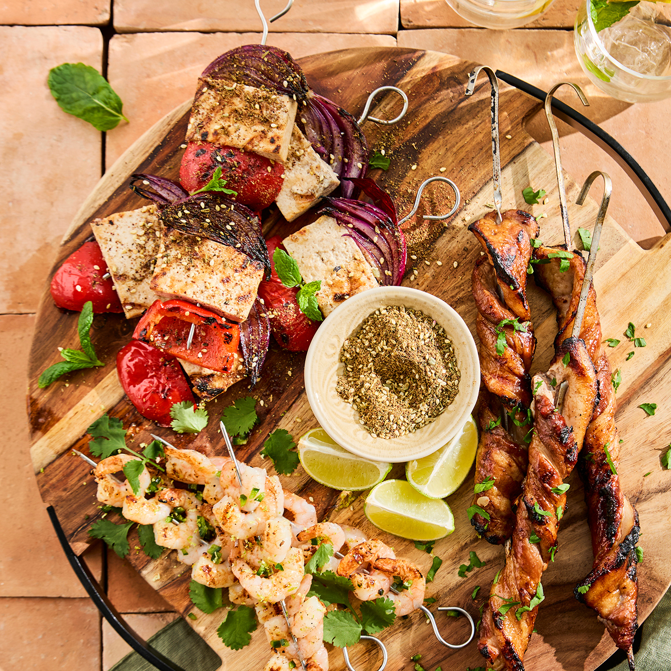 3 heerlijke spiezen van de BBQ