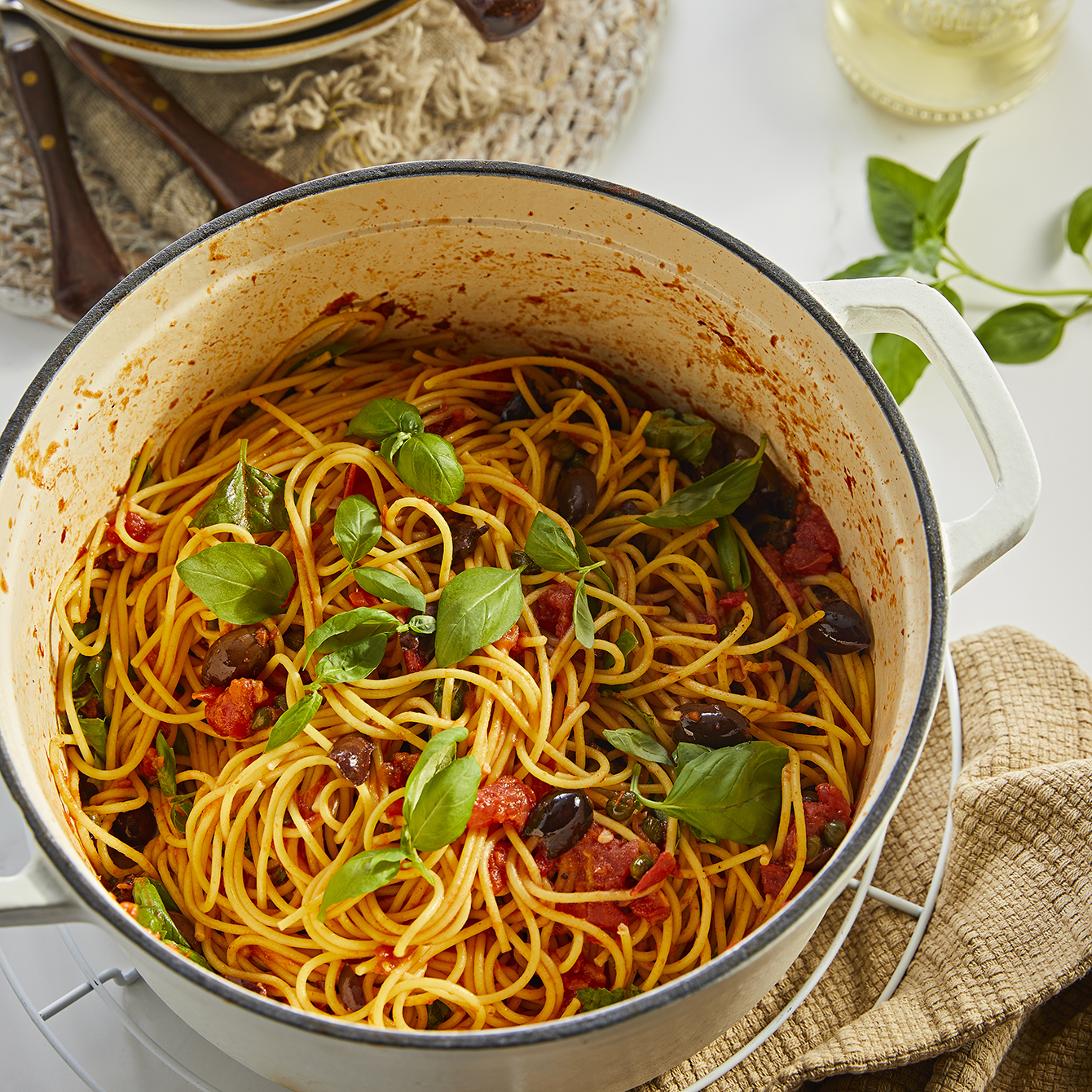 Spaghetti puttanesca