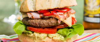 Stoere Blonde d'Aquitaine burger