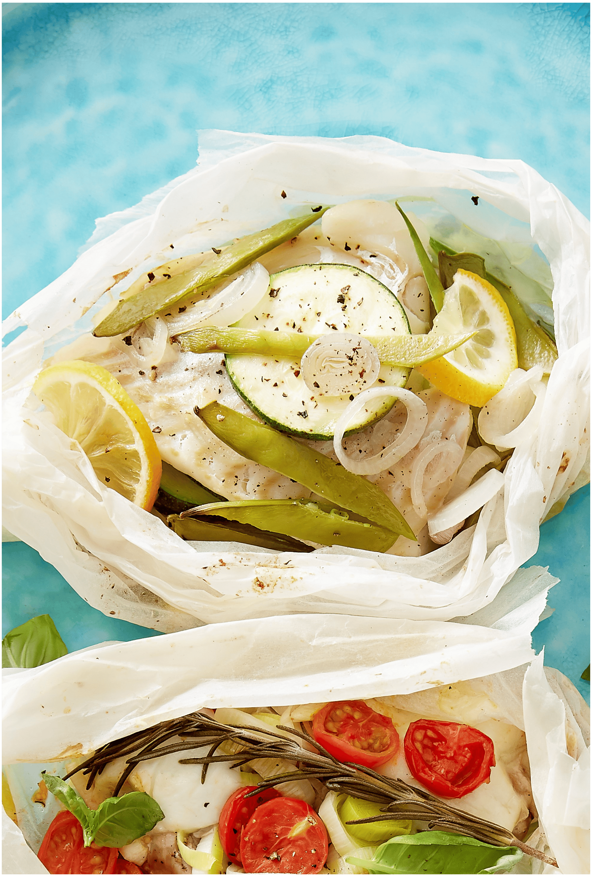Kabeljauw met courgette en zeekraal