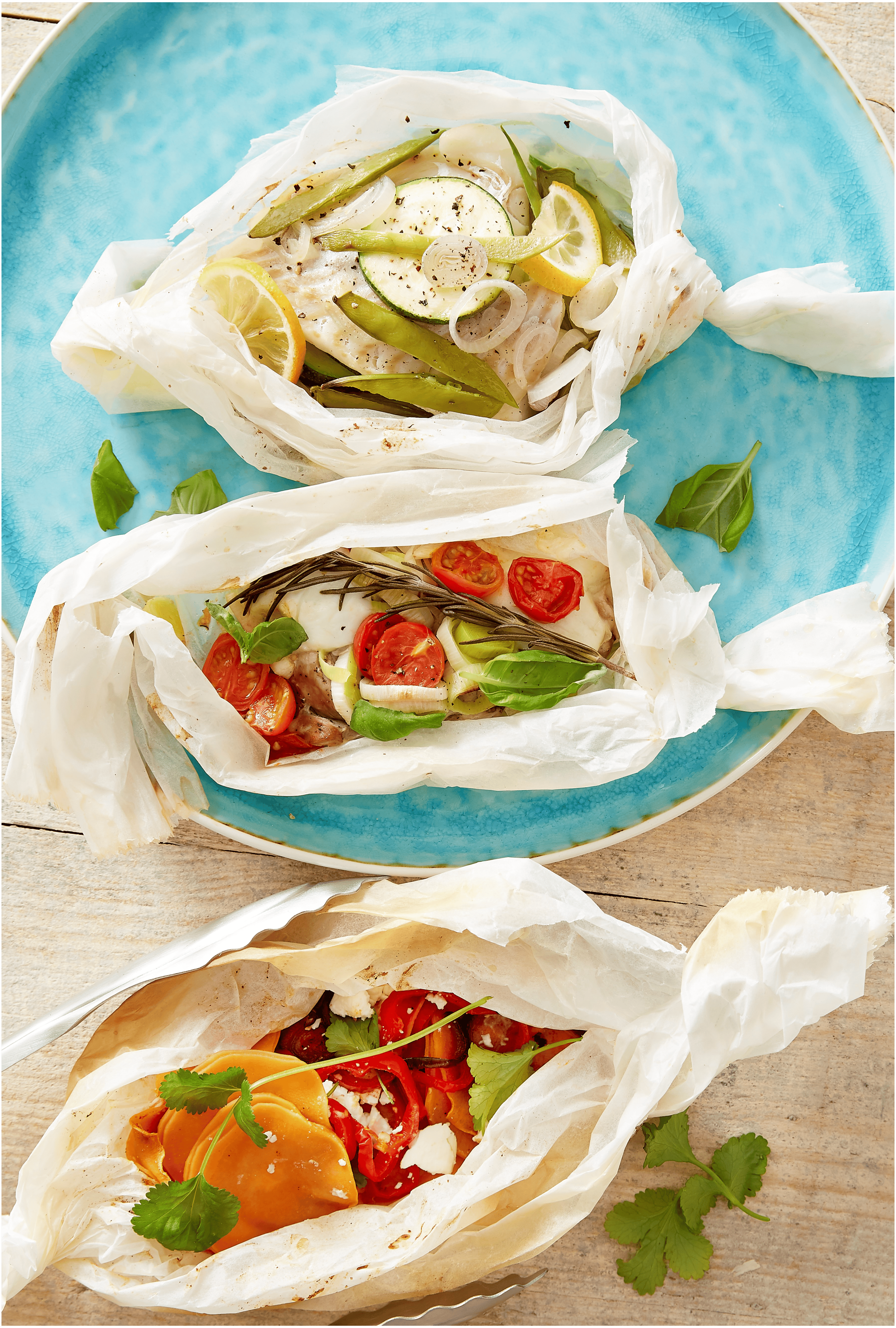 Italiaanse kip met mozzarella, prei en tomaat