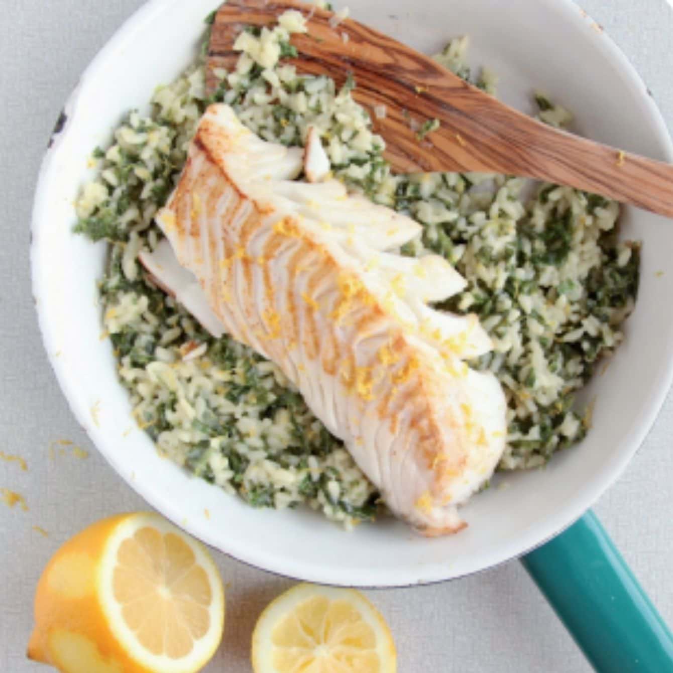 Stamppot boerenkool met kabeljauw uit de oven
