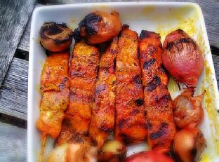 Thai Street Vendor Salmon