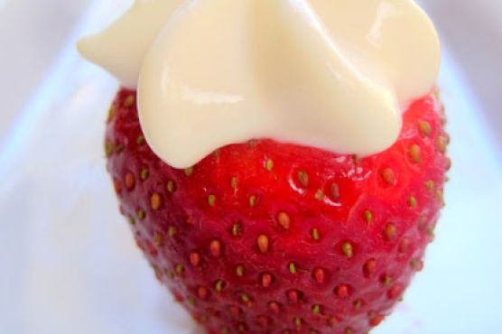 Cream-Filled Strawberries