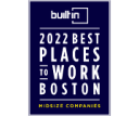 Built In 2022 Best Places to work Boston