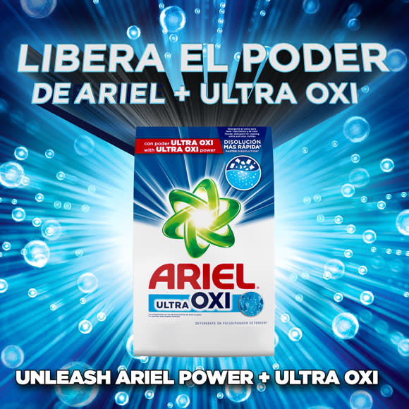 Libera el poder de Ariel + ultra oxi