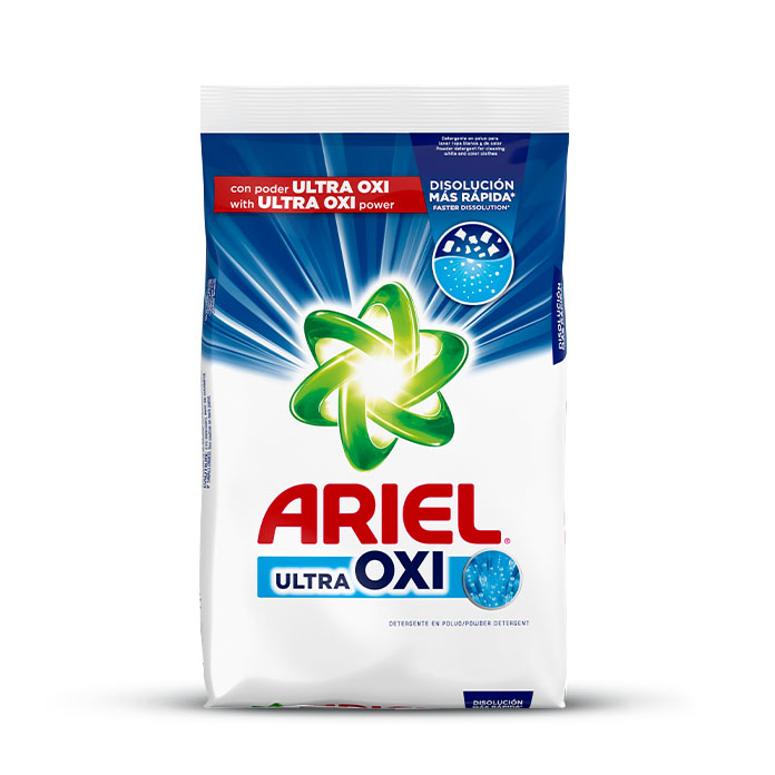 Ariel Ultra Oxi, detergente en polvo para la ropa  