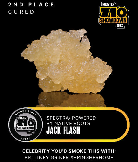 710 Winners Cured Concentrate 2nd Place - Jack Flash