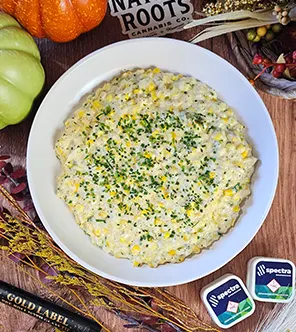 Infused Creamy Corn with Shallots and Jalapeño Thumbnail 