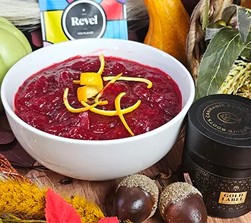 Infused Orange- Cranberry Sauce Thumbnail Image
