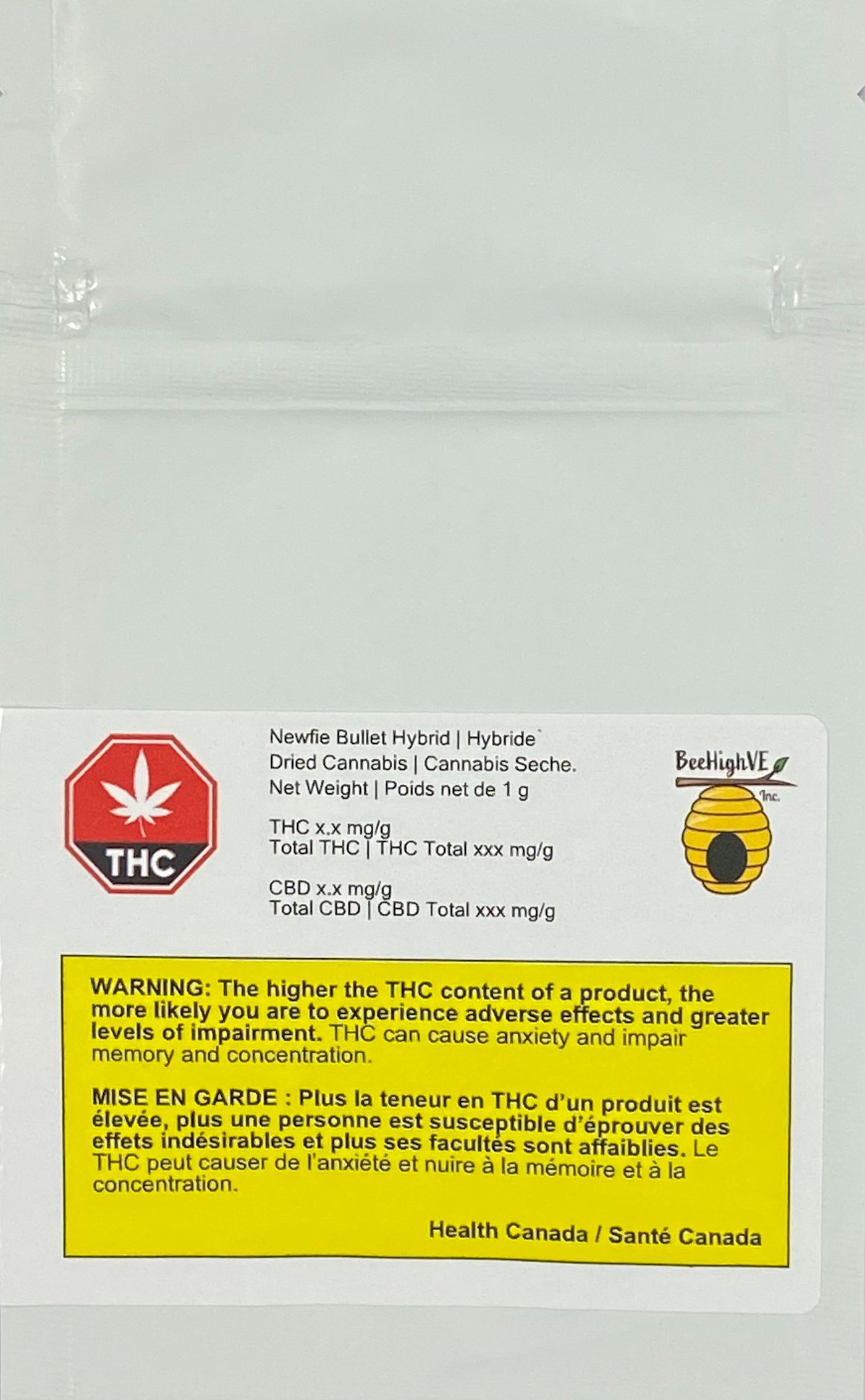 Newfie Bullet Flower