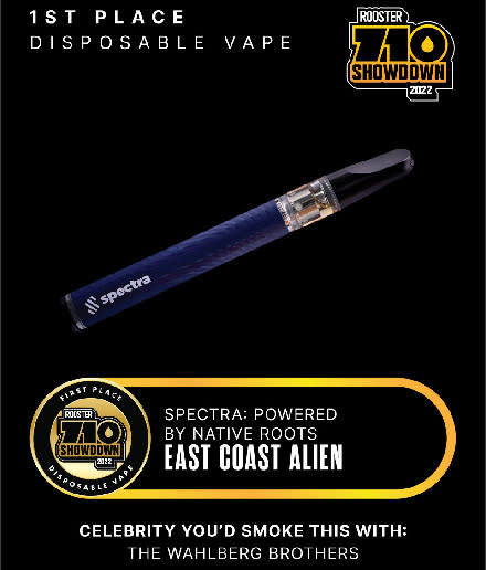 710 Winner 1st place disposable vape 