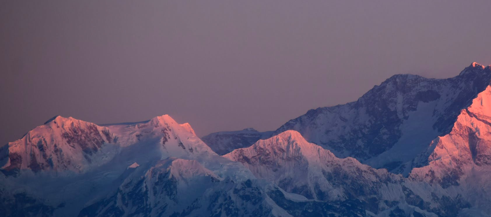 Photo of Mountains with Alpenglow