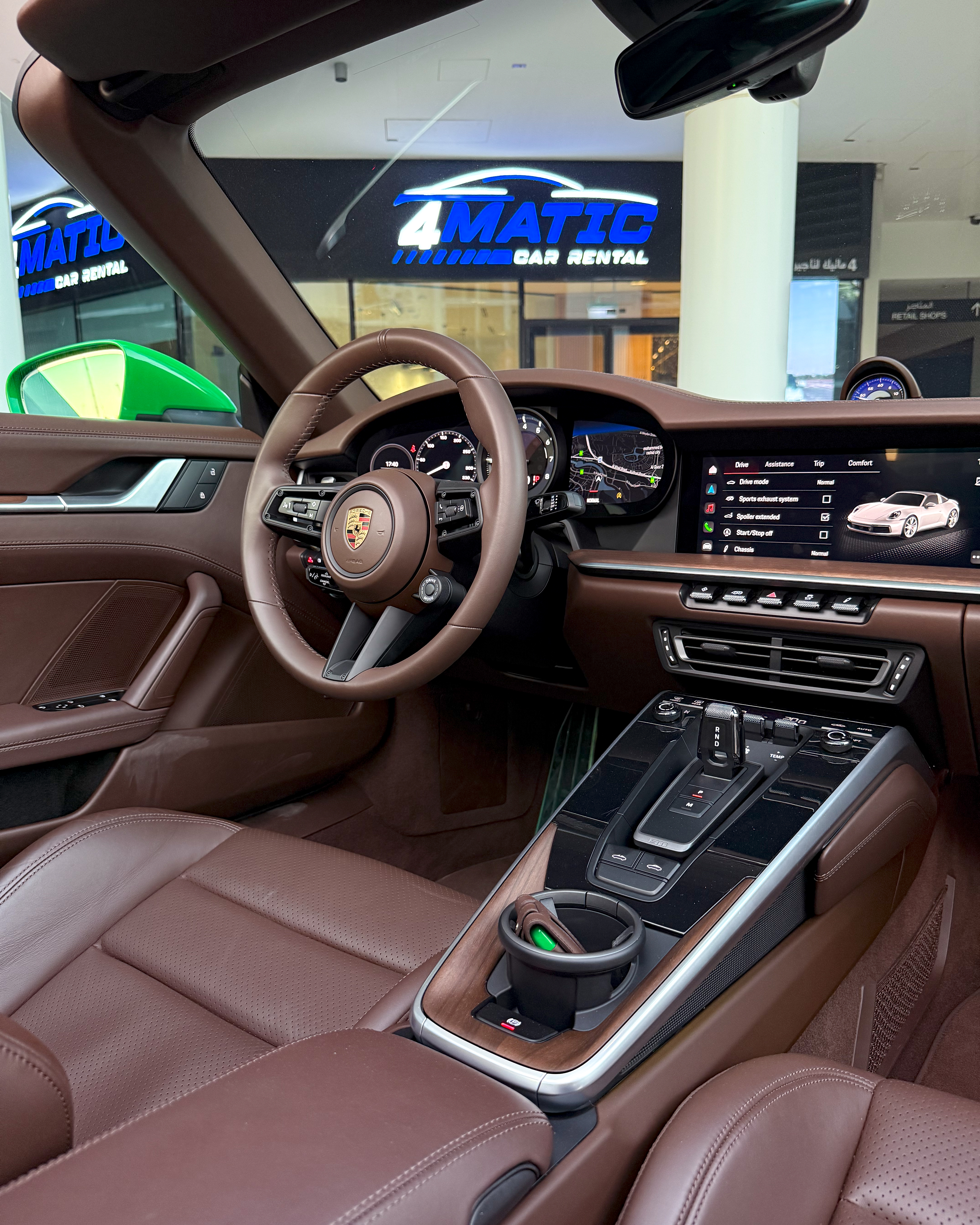 2022 Porsche Targa 4 Green 2022 for rent in Dubai — thumbnail 10