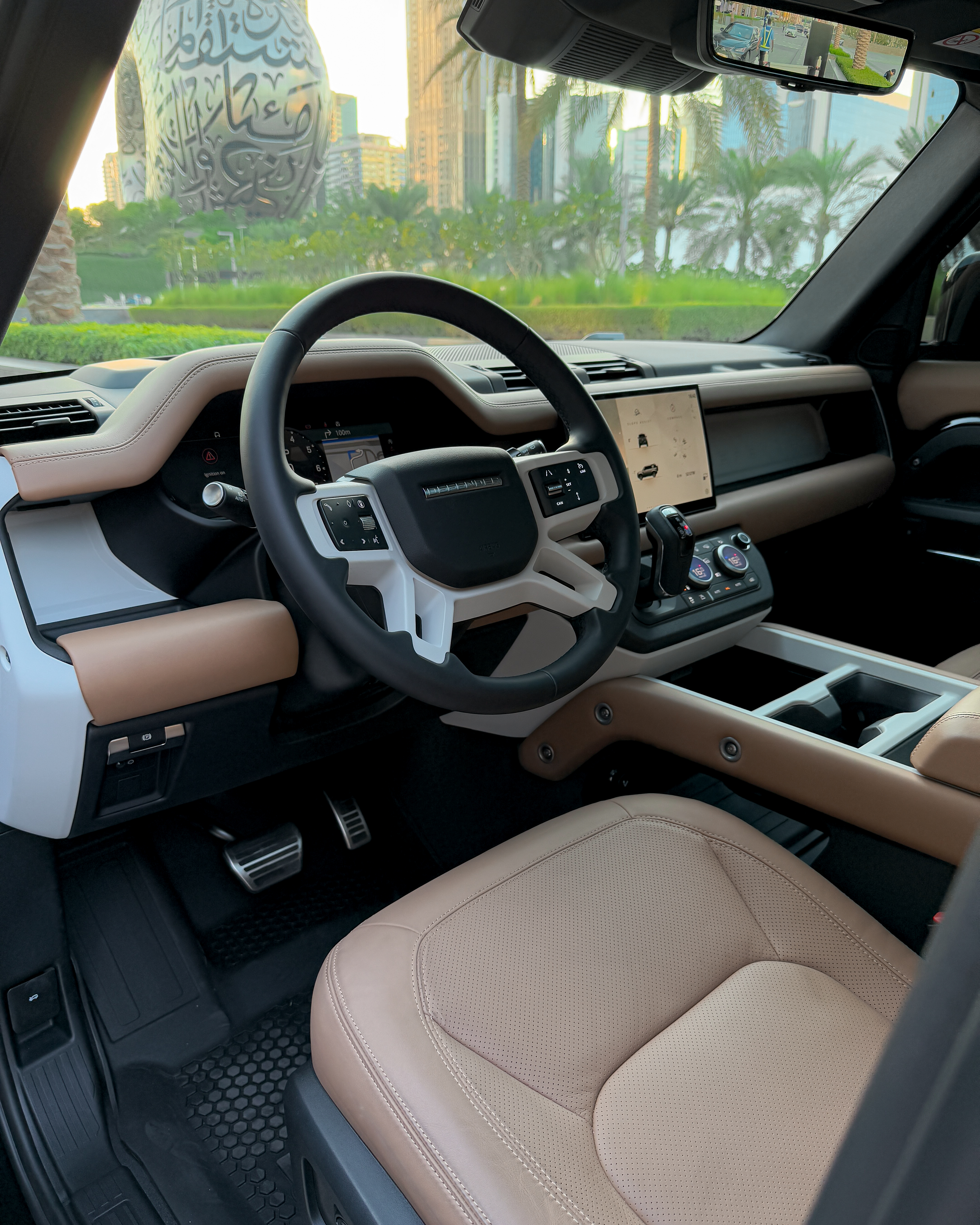 2025 Land Rover Defender Black 2025 for rent in Dubai — thumbnail 8