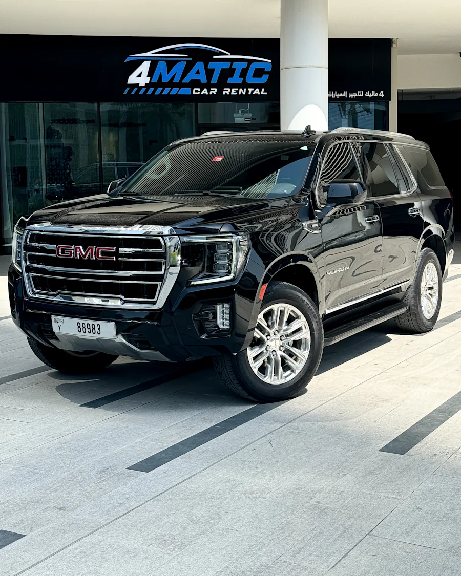 GMC Yukon Black 2022 2022 for rent in Dubai — photo 1 of 9