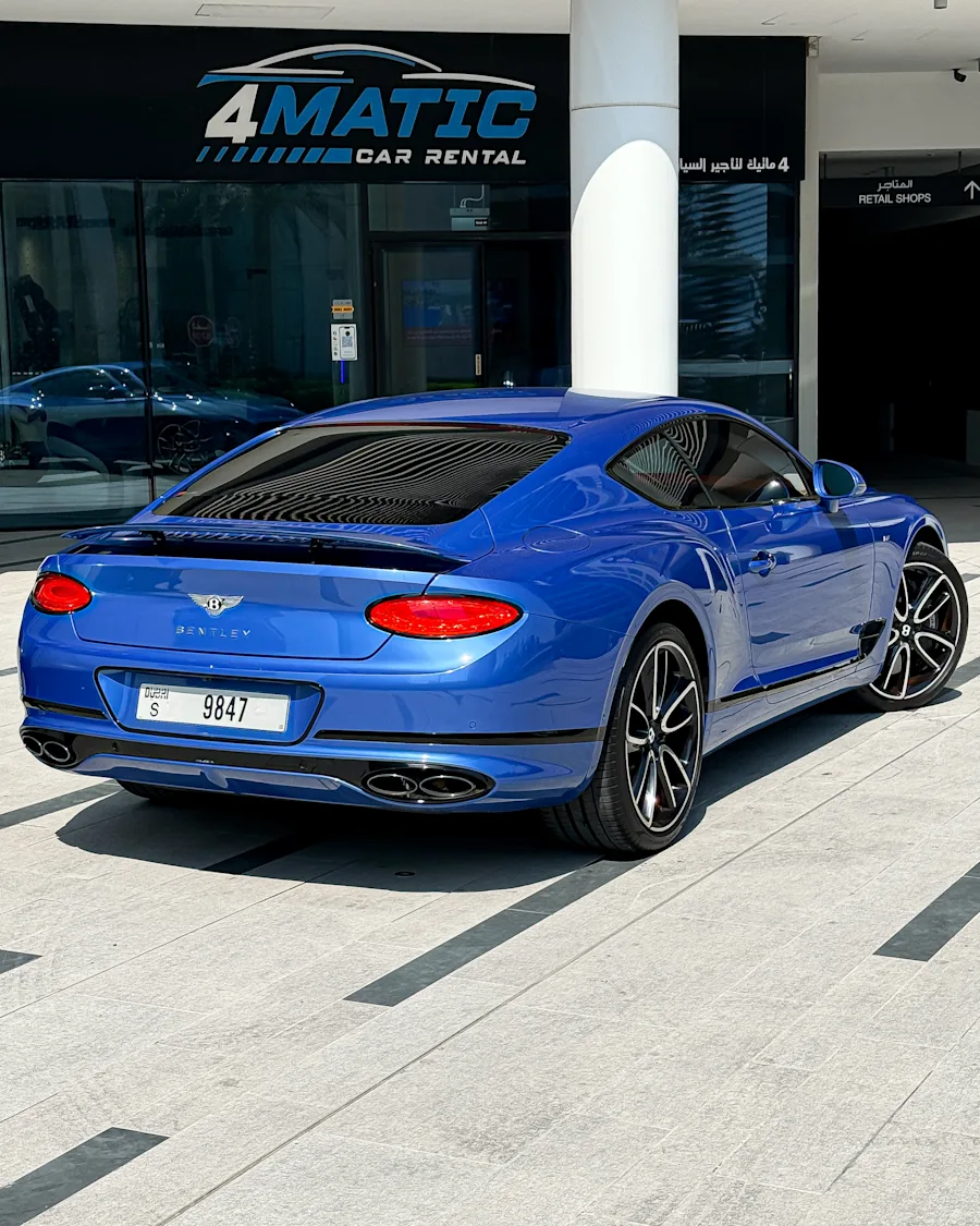 Bentley GT Blue 2022 2022 for rent in Dubai — photo 2 of 3