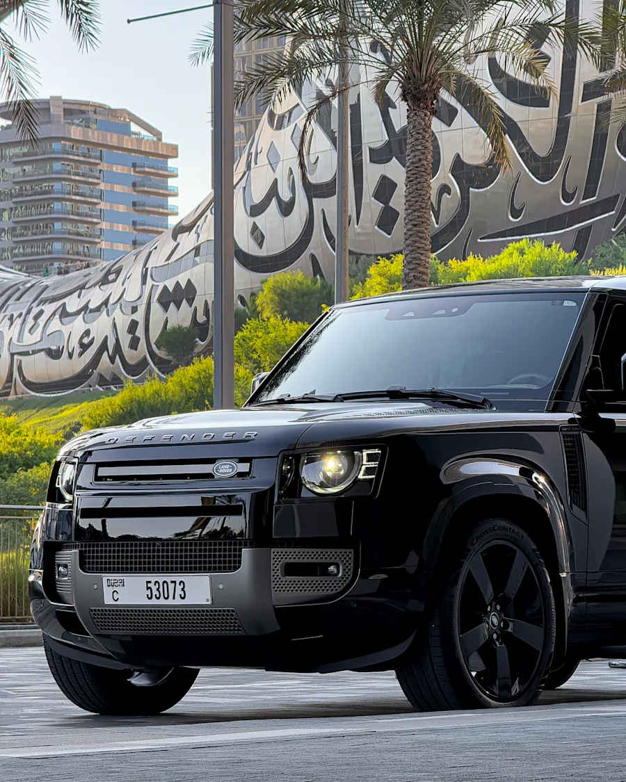 2025 Land Rover Defender Black 2025 for rent in Dubai โ photo 2 of 8